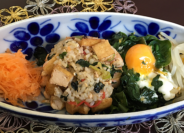 糖質コントロールのチャチャチャーハン