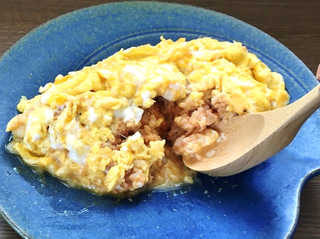 糖質コントロールのオムライス