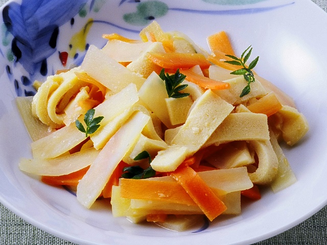 凍り豆腐のみそ炒め